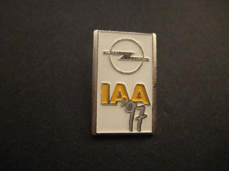 Opel IAA autotentoonstelling 1997